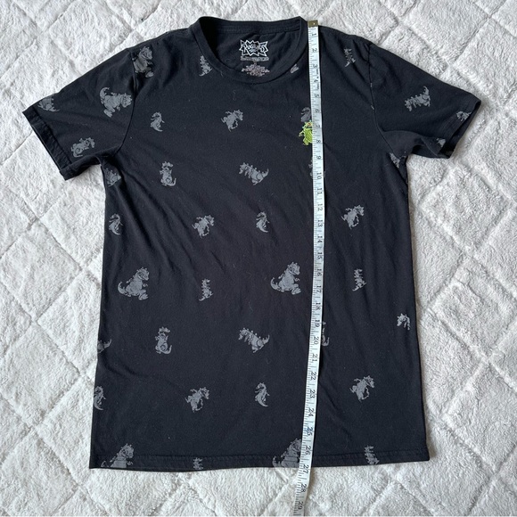 Hot Topic | Rugrats Reptar Embroidered Patch T-Shirt | Size Extra Small - Picture 9 of 9